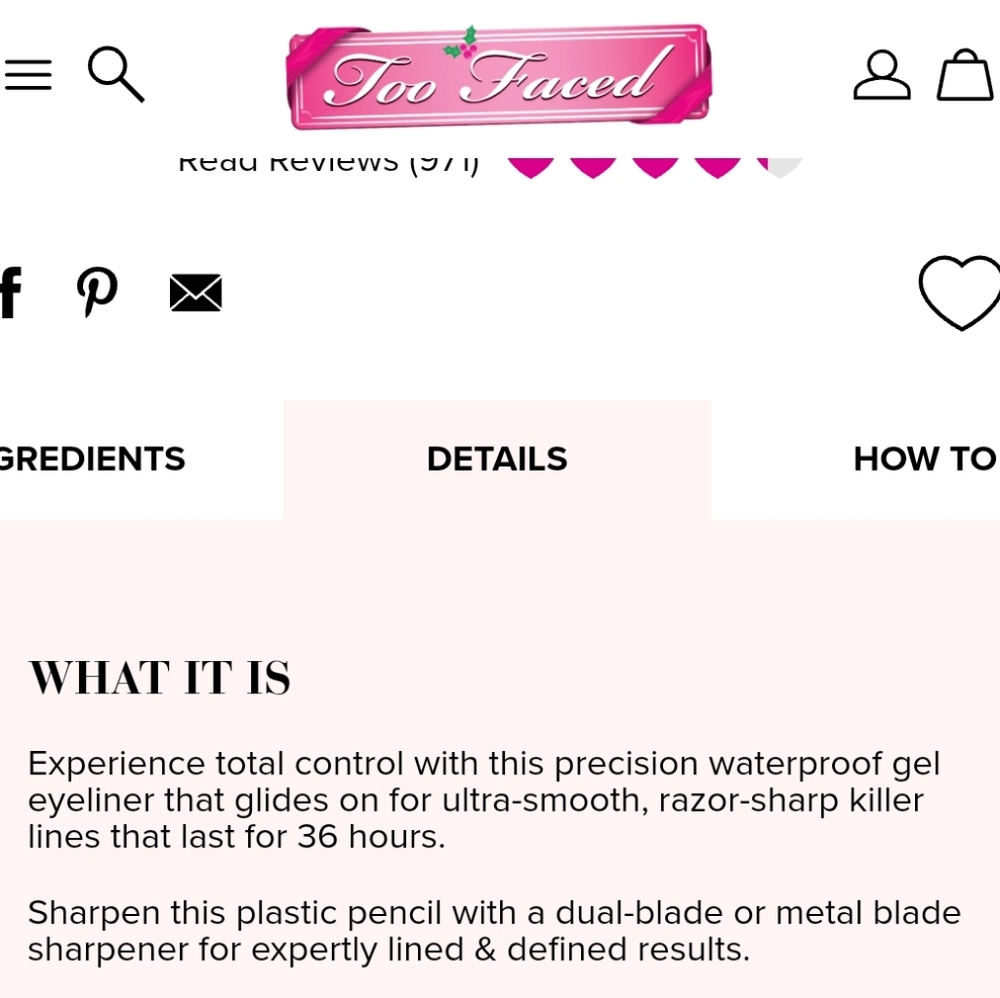 Too Faced Killer Liner Killer Camo - Picture 9 of 11